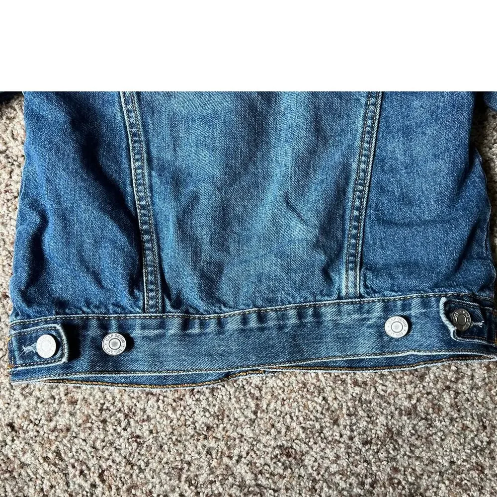 Boys Gap Denim Jacket, Small/8, Blue, Jean, 100% Cotton